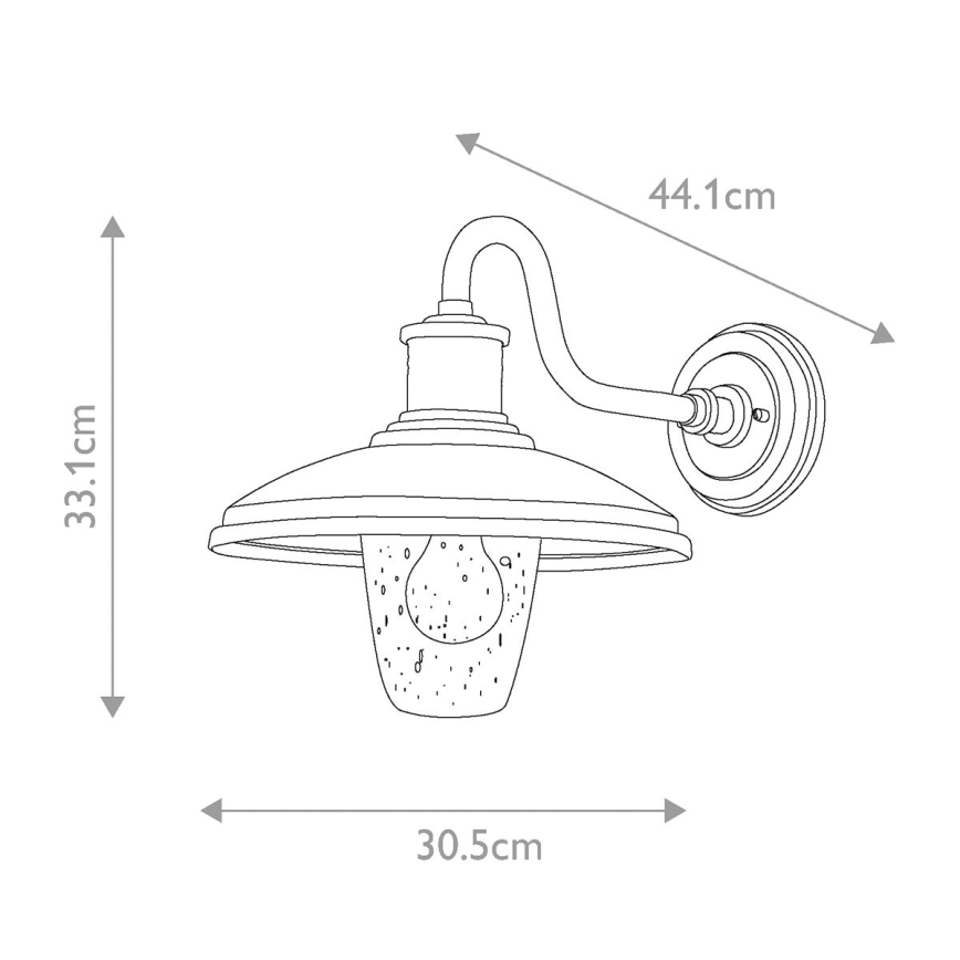 Kichler - Vanjska zidna svjetiljka ALLENBURY 1xE27/40W/230V IP44