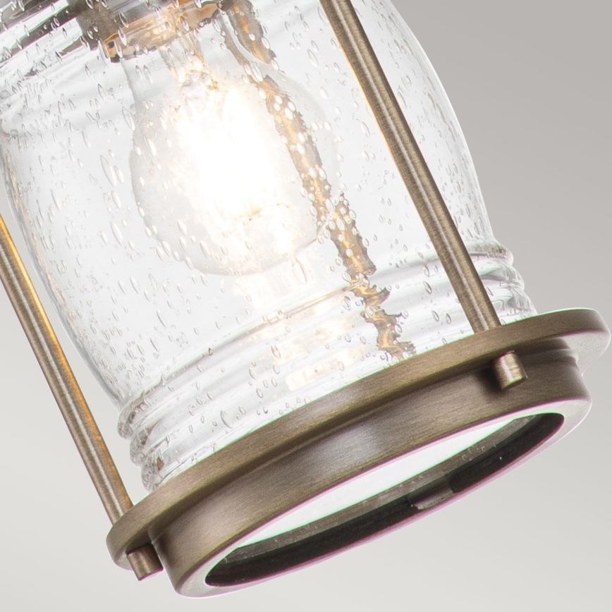 Kichler - Vanjski luster na lancu ASHLAND BAY 1xE27/60W/230V IP44