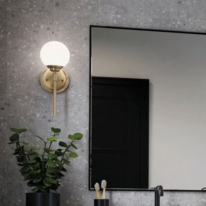 Kichler - LED Zidna svjetiljka za kupaonicu BENNO 1xG9/3W/230V IP44 mesing