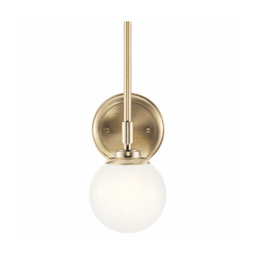 Kichler - LED Zidna svjetiljka za kupaonicu BENNO 1xG9/3W/230V IP44 mesing