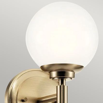Kichler - LED Zidna svjetiljka za kupaonicu BENNO 1xG9/3W/230V IP44 mesing