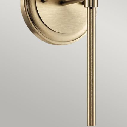 Kichler - LED Zidna svjetiljka za kupaonicu BENNO 1xG9/3W/230V IP44 mesing