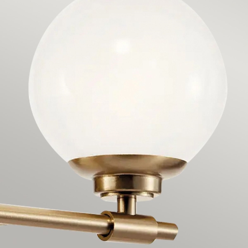 Kichler - LED Zidna svjetiljka za kupaonicu BENNO 2xG9/3W/230V IP44 mesing
