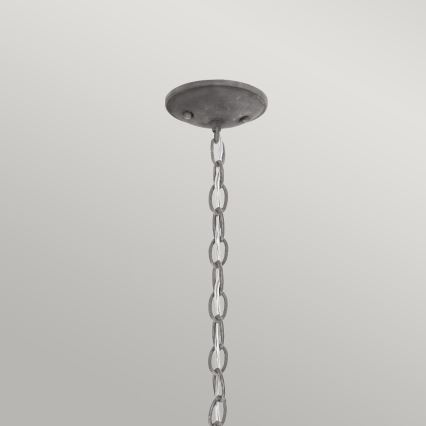 Kichler - Vanjski luster na lancu BRIDGE POINT 1xE27/60W/230V IP44