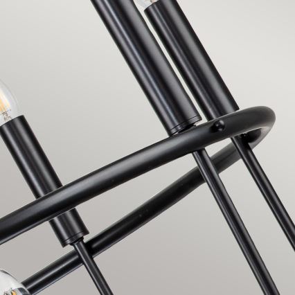 Kichler - Luster na lancu CAPITOL HILL 12xE14/40W/230V crni