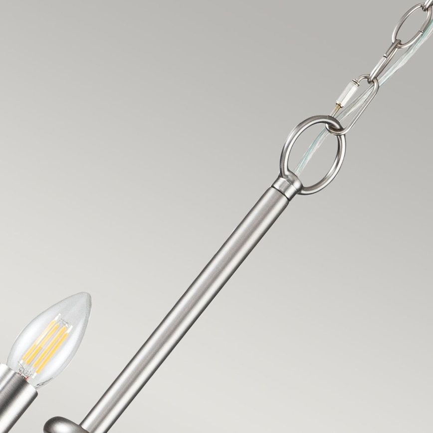 Kichler - Luster na lancu CAPITOL HILL 12xE14/40W/230V matni krom