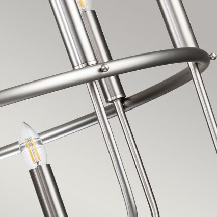 Kichler - Luster na lancu CAPITOL HILL 12xE14/40W/230V matni krom