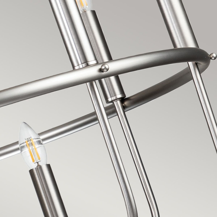 Kichler - Luster na lancu CAPITOL HILL 12xE14/40W/230V matni krom