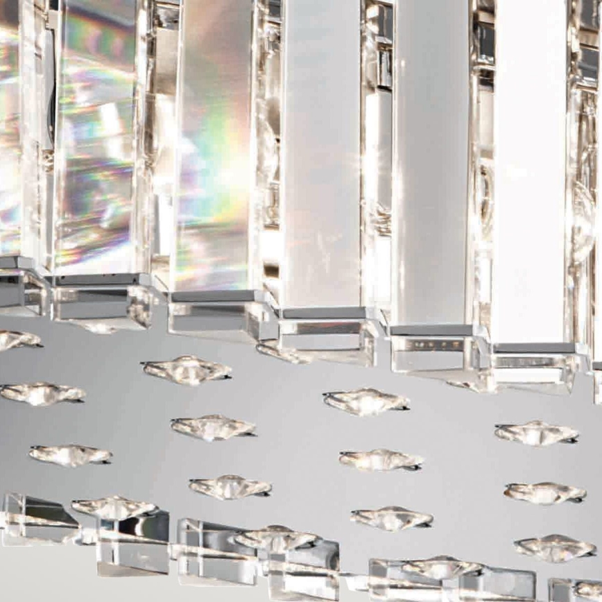 Kichler - LED Luster na sajli za kupaonicu CRYSTAL SKYE 12xG9/3W/230V IP44