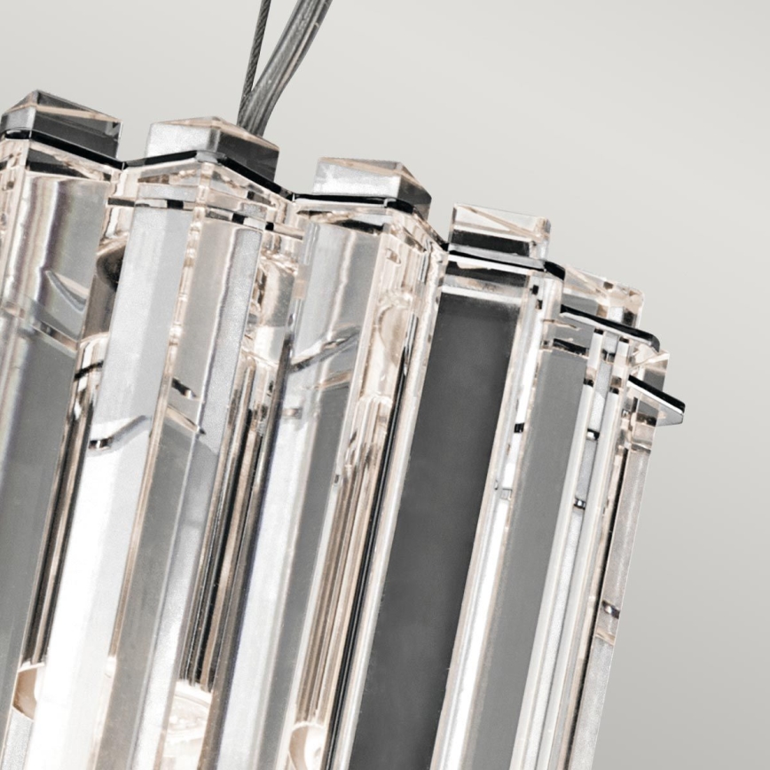 Kichler - LED Luster na sajli za kupaonicu CRYSTAL SKYE 2xG9/3W/230V IP44