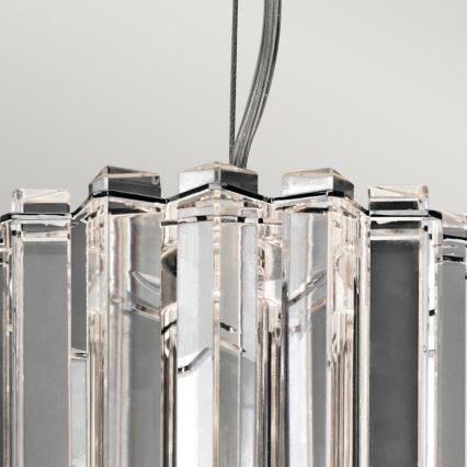 Kichler - LED Luster na sajli za kupaonicu CRYSTAL SKYE 2xG9/3W/230V IP44