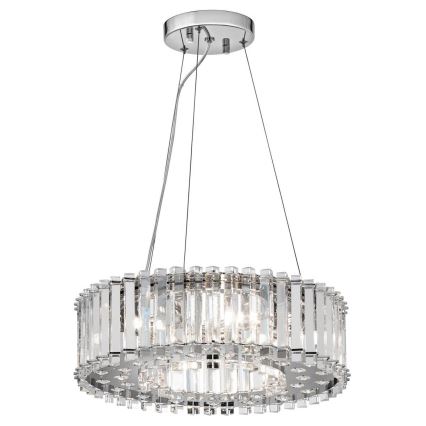 Kichler - LED Luster na sajli za kupaonicu CRYSTAL SKYE 6xG9/3W/230V IP44