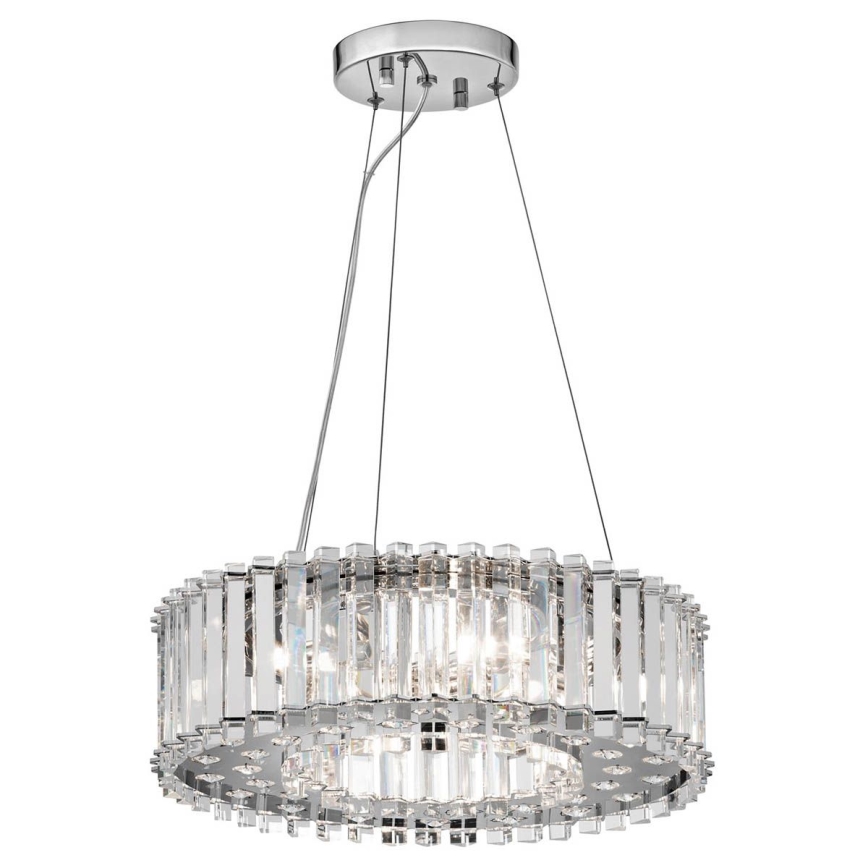 Kichler - LED Luster na sajli za kupaonicu CRYSTAL SKYE 6xG9/3W/230V IP44
