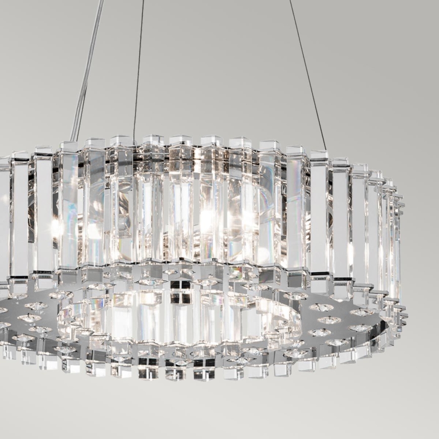 Kichler - LED Luster na sajli za kupaonicu CRYSTAL SKYE 6xG9/3W/230V IP44