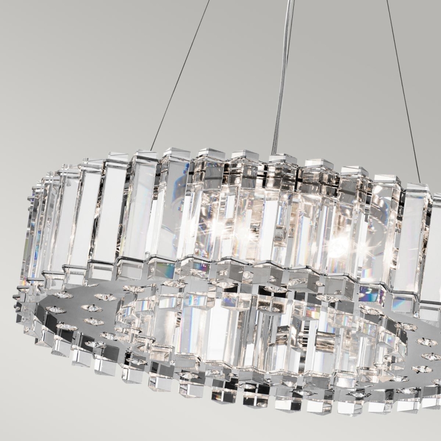 Kichler - LED Luster na sajli za kupaonicu CRYSTAL SKYE 8xG9/3W/230V IP44
