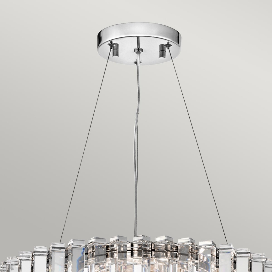 Kichler - LED Luster na sajli za kupaonicu CRYSTAL SKYE 8xG9/3W/230V IP44
