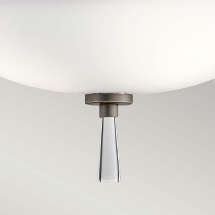 Kichler - Nadgradni luster DREYFUS 3xE27/60W/230V brončana