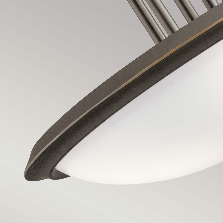 Kichler - Nadgradni luster DREYFUS 3xE27/60W/230V brončana