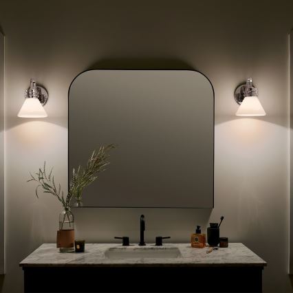 Kichler - LED Zidna lampa za kupaonicu FARUM 1xG9/3W/230V IP44 sjajni krom
