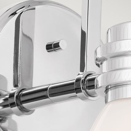 Kichler - LED Zidna lampa za kupaonicu FARUM 1xG9/3W/230V IP44 sjajni krom