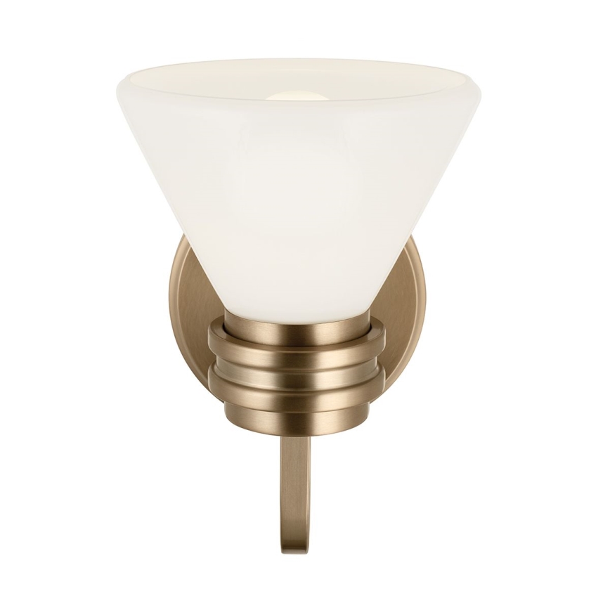 Kichler - LED Zidna lampa za kupaonicu FARUM 1xG9/3W/230V IP44 mesing