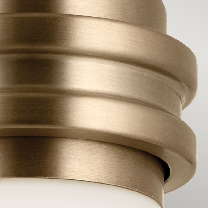 Kichler - LED Zidna lampa za kupaonicu FARUM 1xG9/3W/230V IP44 mesing