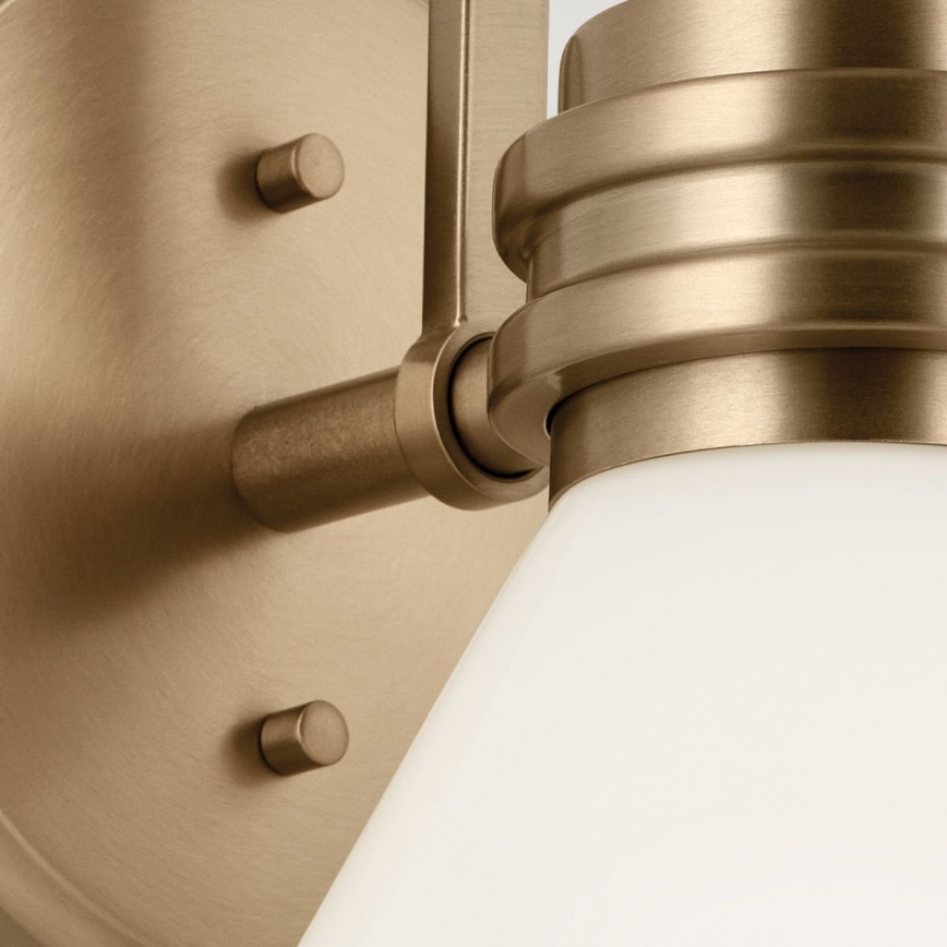 Kichler - LED Zidna lampa za kupaonicu FARUM 1xG9/3W/230V IP44 mesing