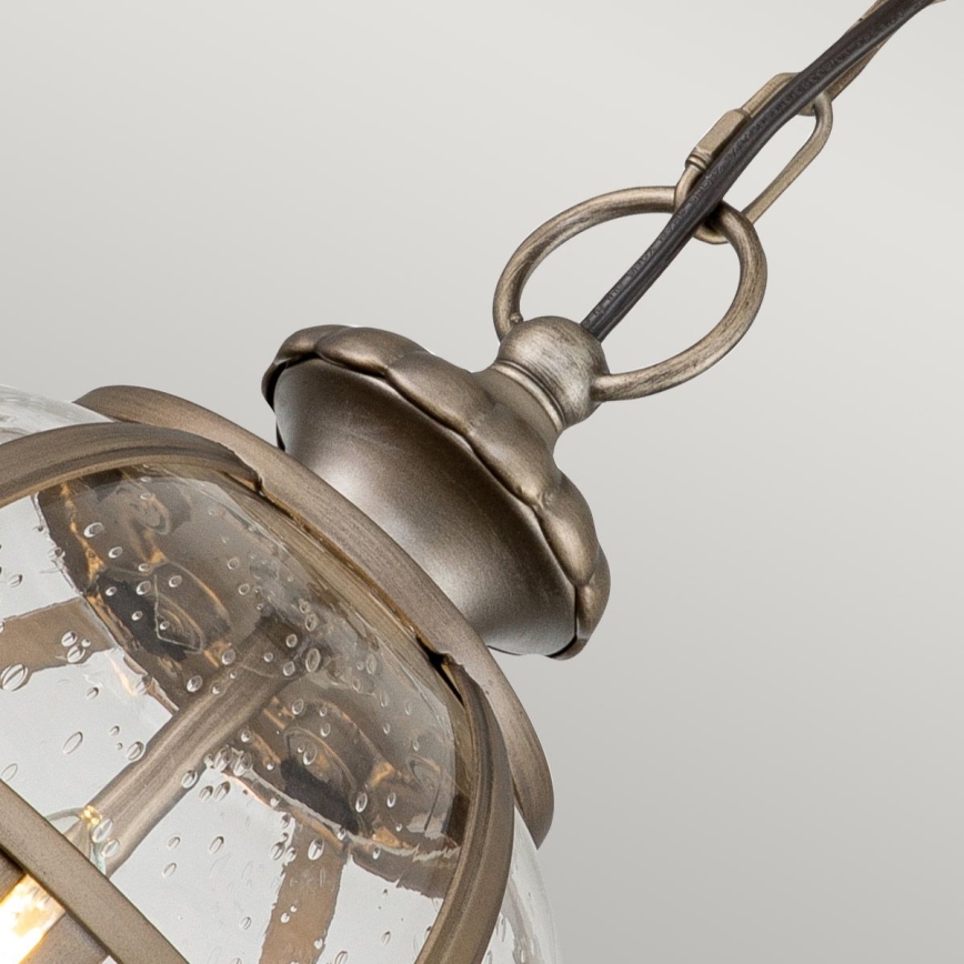 Kichler - Vanjski luster na lancu HALLERON 3xE14/40W/230V IP44