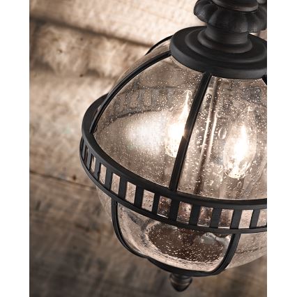Kichler - Vanjska lampa na lancu HALLERON 3xE14/60W/230V IP44