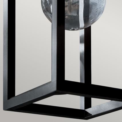 Kichler - Vanjska zidna svjetiljka HONE 1xE27/60W/230V IP44 crna