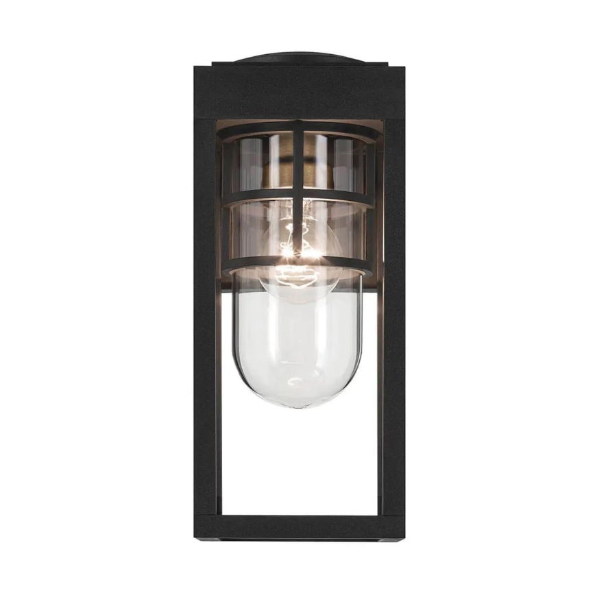 Kichler - Vanjska zidna svjetiljka HONE 1xE27/60W/230V IP44 crna