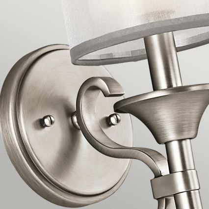 Kichler - Zidna svjetiljka LACEY 1xE14/40W/230V matni krom