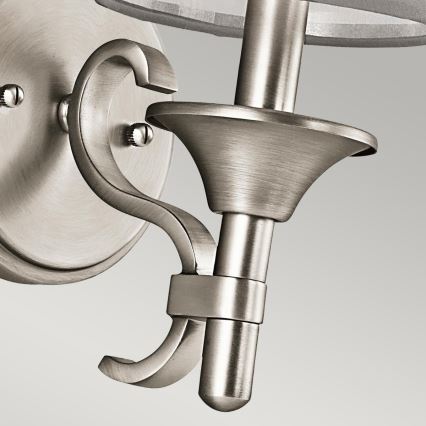 Kichler - Zidna svjetiljka LACEY 1xE14/40W/230V matni krom