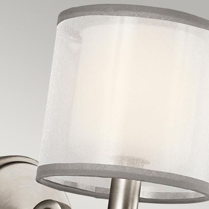 Kichler - Zidna svjetiljka LACEY 1xE14/40W/230V matni krom