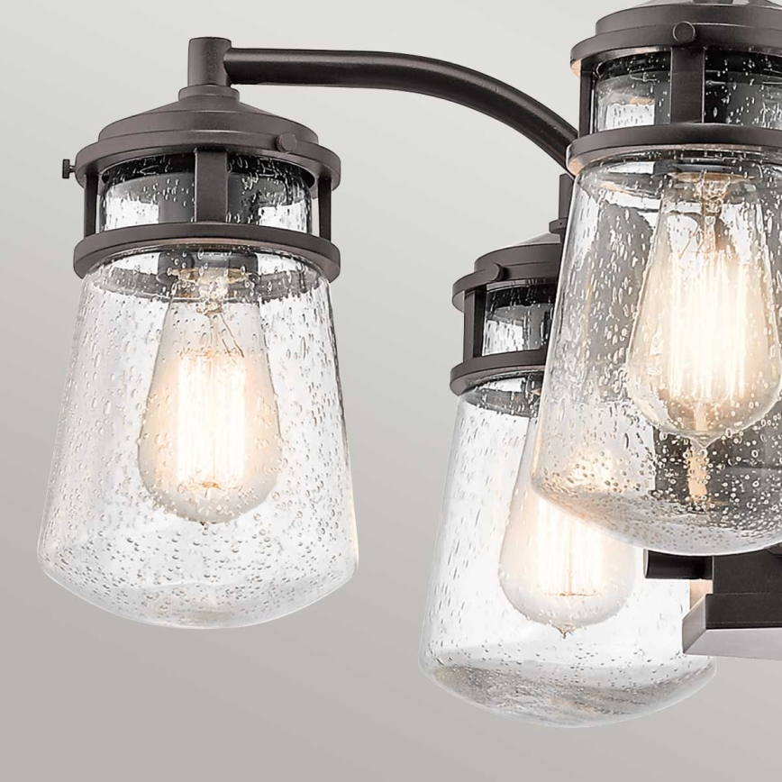 Kichler - Vanjski viseći luster LYNDON 5xE27/60W/230V IP44