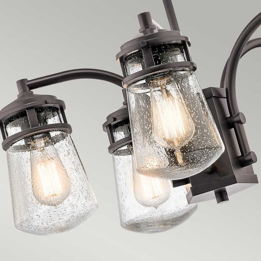 Kichler - Vanjski viseći luster LYNDON 5xE27/60W/230V IP44
