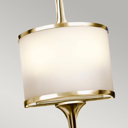 Kichler - LED Zidna svjetiljka za kupaonicu MONA 2xG9/3W/230V IP44 zlatna