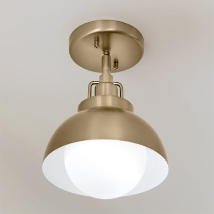 Kichler - Zidna lampa NIVA 1xE27/40W/230V mesing