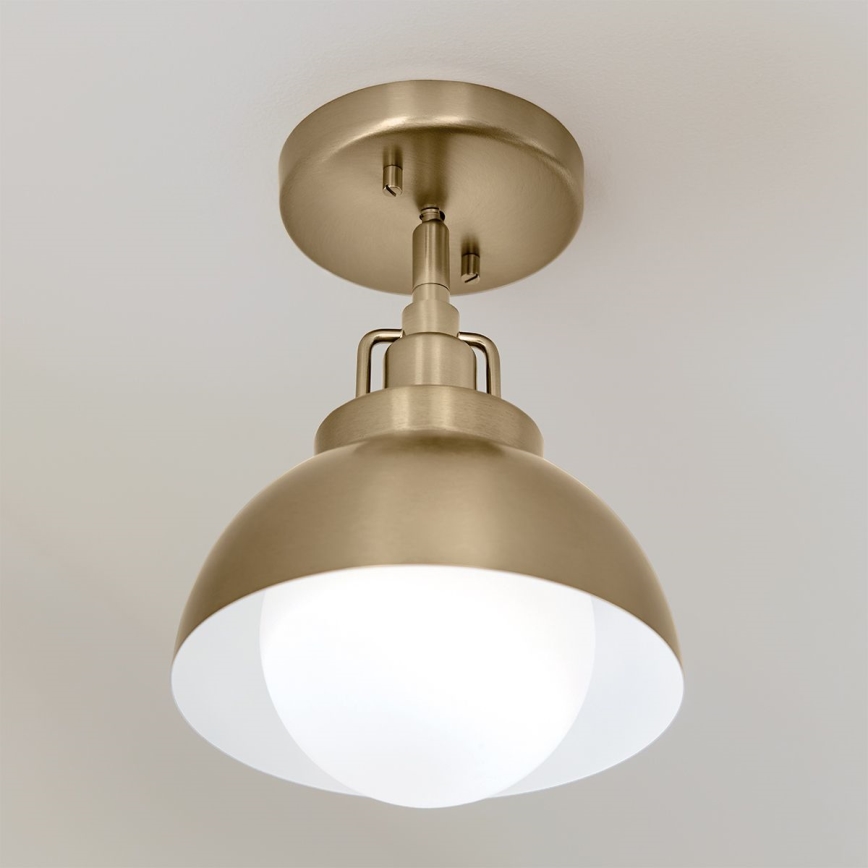 Kichler - Zidna lampa NIVA 1xE27/40W/230V mesing