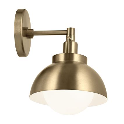 Kichler - Zidna lampa NIVA 1xE27/40W/230V mesing