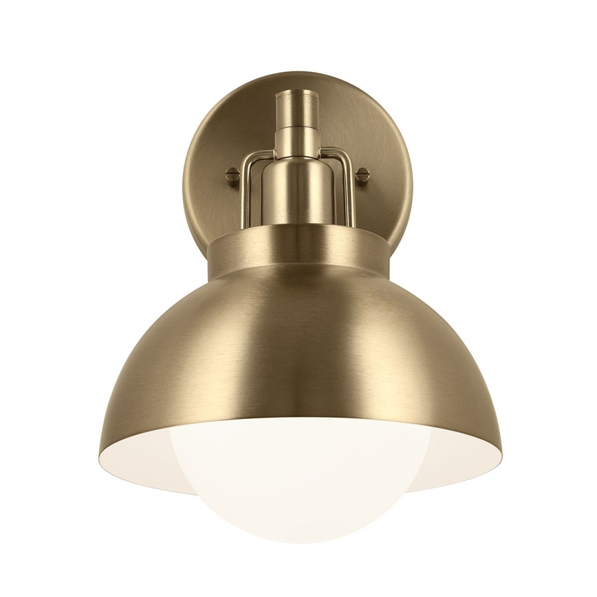 Kichler - Zidna lampa NIVA 1xE27/40W/230V mesing
