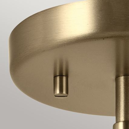 Kichler - Zidna lampa NIVA 1xE27/40W/230V mesing