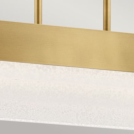 Kichler - LED luster na šipci SERENE LED/40W/230V zlatna