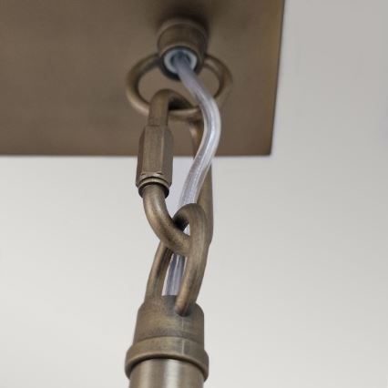 Kichler - LED luster na šipci SERENE LED/40W/230V zlatna