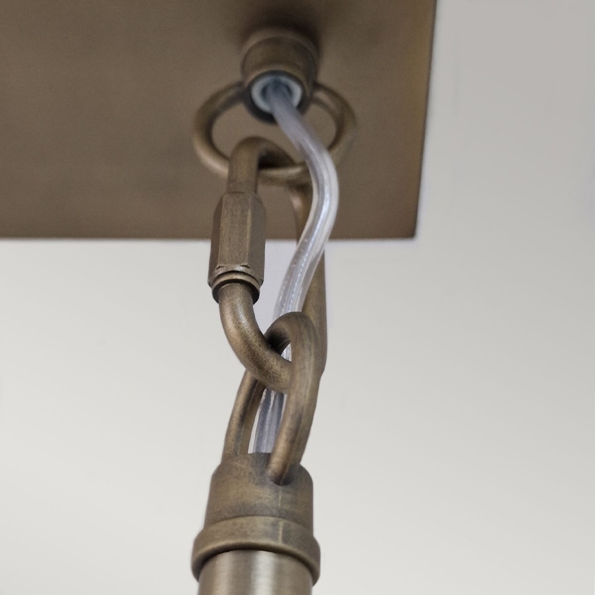 Kichler - LED luster na šipci SERENE LED/40W/230V zlatna