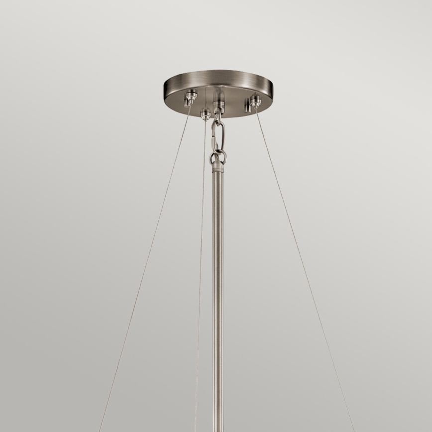 Kichler - Viseći luster SILVER CORAL 3xE27/100W/230V mat krom