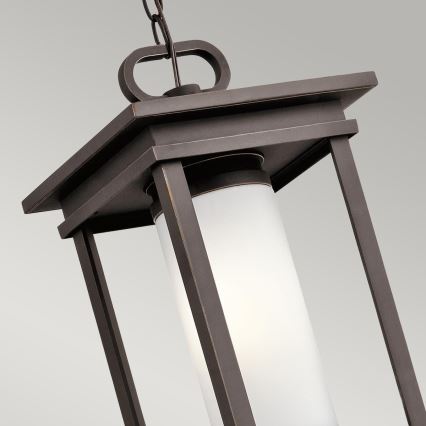Kichler - Vanjski luster na lancu SOUTH HOPE 1xE14/60W/230V IP44