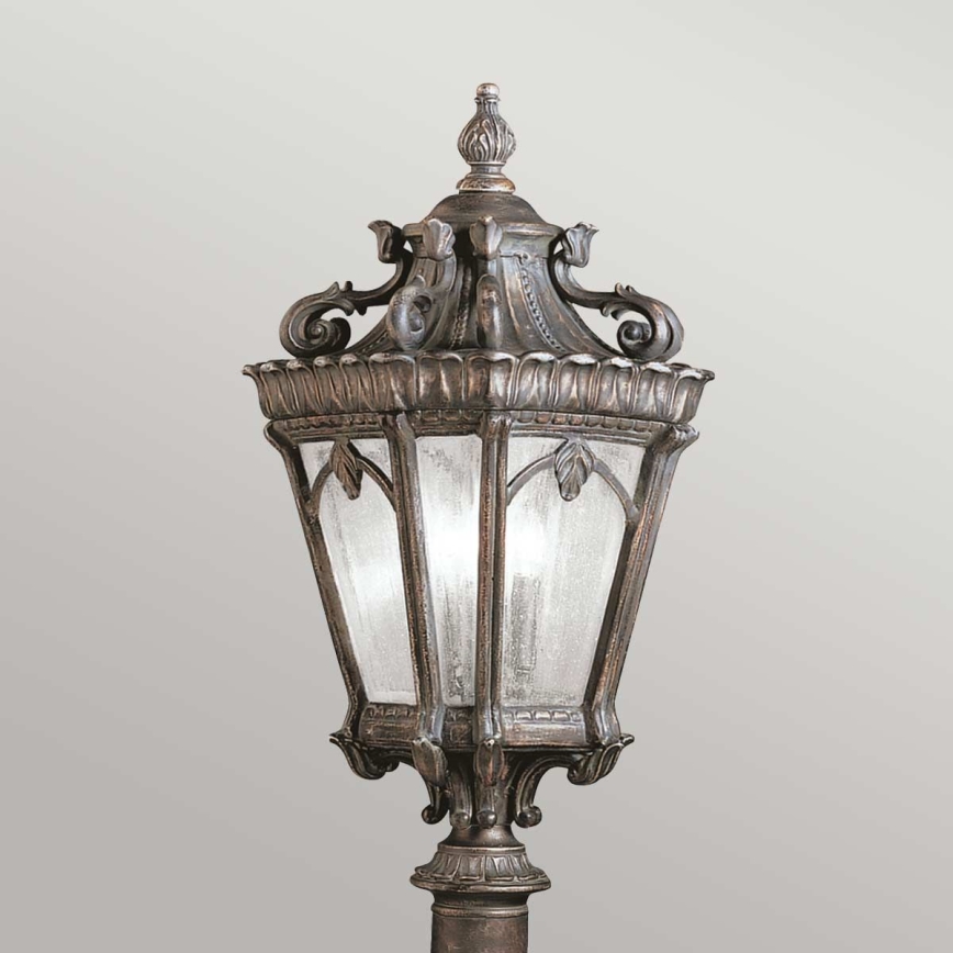 Kichler - Vanjska lampa TOURNAI 3xE14/60W/230V IP44