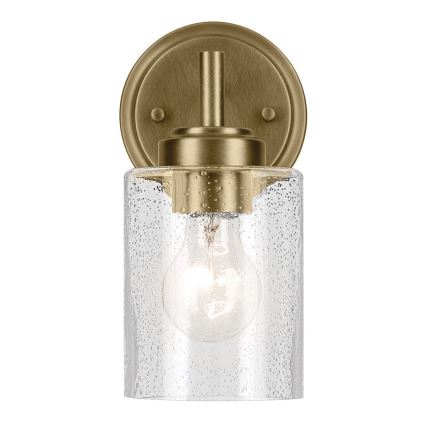 Kichler - Zidna lampa WINSLOW 1xE27/60W/230V mesing