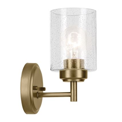 Kichler - Zidna lampa WINSLOW 1xE27/60W/230V mesing